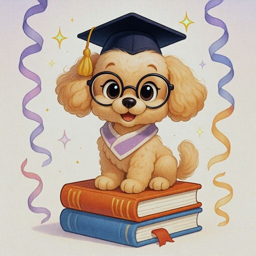 Той пудель какой вырастает — миниатюрный гений с кучерявой шерстью