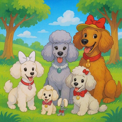 Виды пуделей по размеру и их особенности