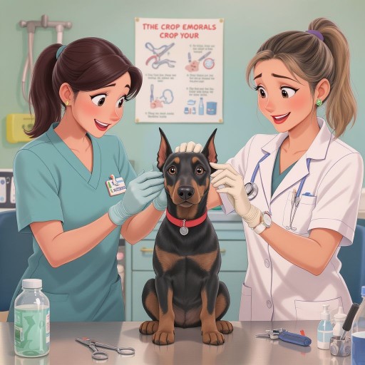 Зачем ставят уши доберману и что скрывается за этой процедурой